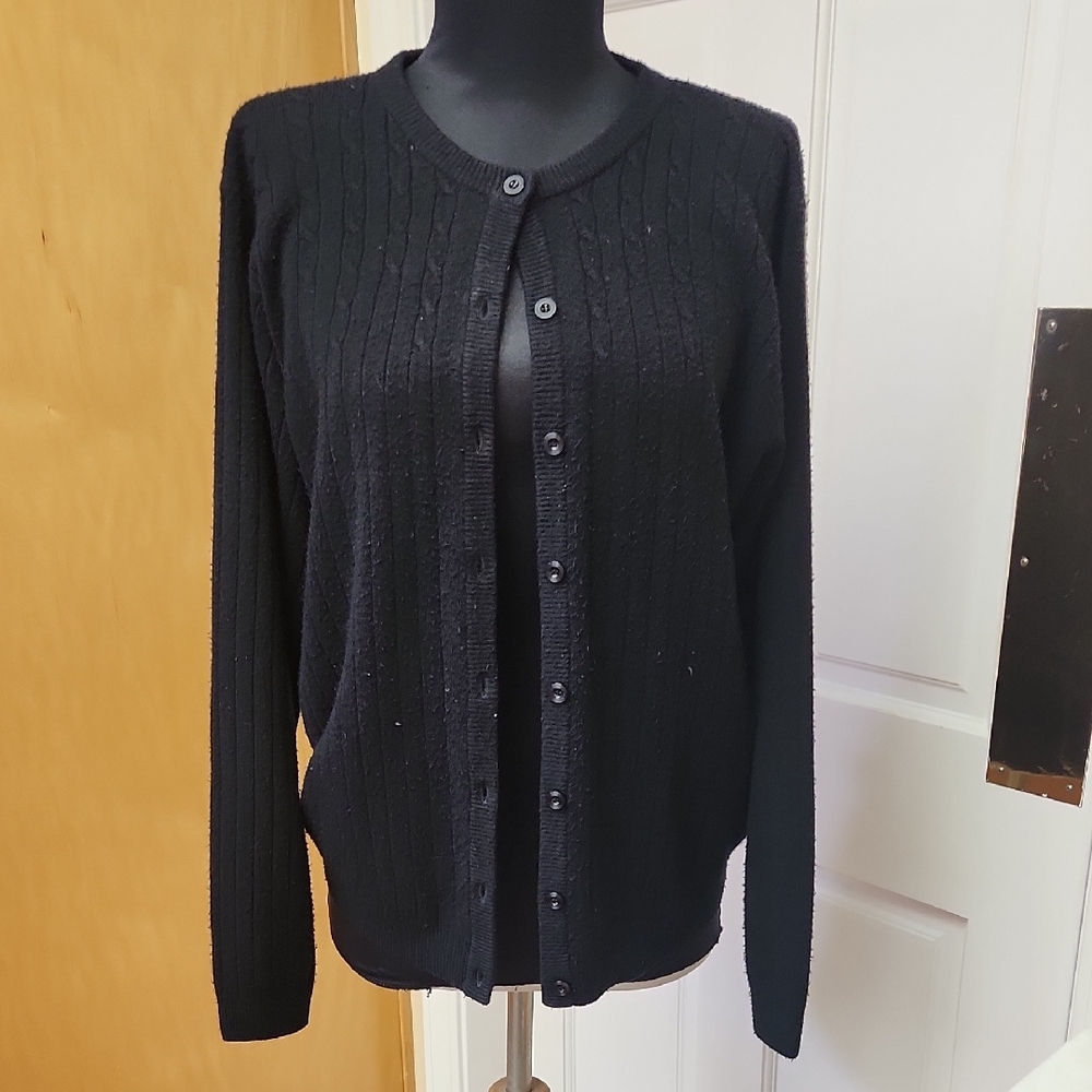Women's NAVY Cardigan Sweater